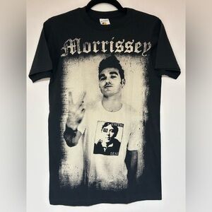 Unisex Morissey NWOT Black Graphic T-shirt Size Small